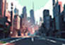 do a sci fi and science fiction futuristic city art
